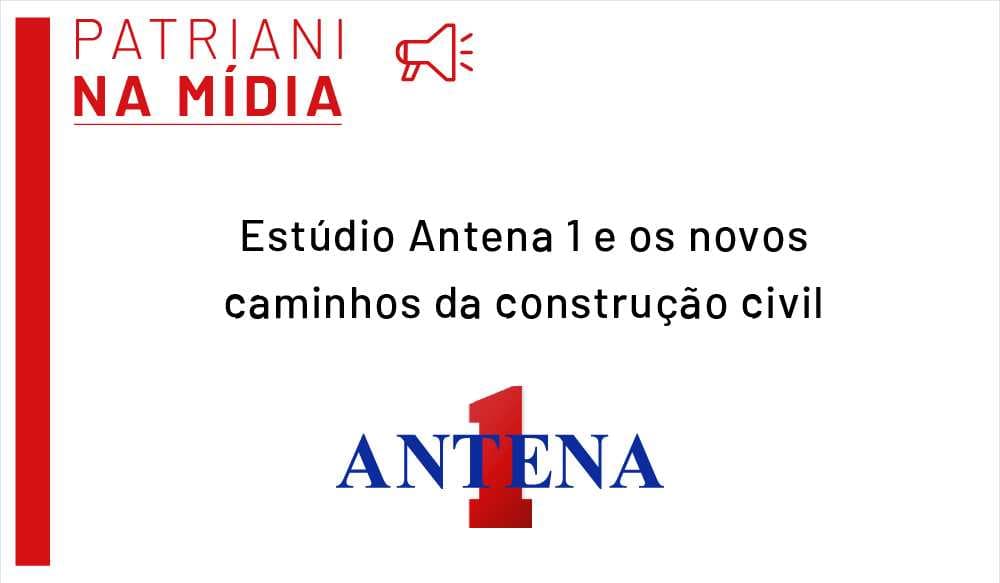 Estúdio Antena 1 e os novos caminhos da construção civil