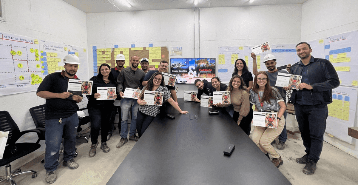 Finalizada primeira turma de treinamentos da parceria PATRIANI e Porsche Consulting 