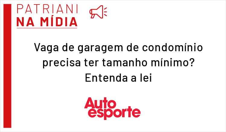 Vaga de garagem de condomínio precisa ter tamanho mínimo? Entenda a lei