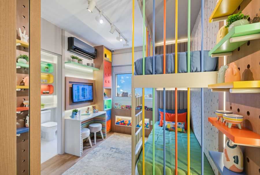 Quarto infantil: organização em dia!