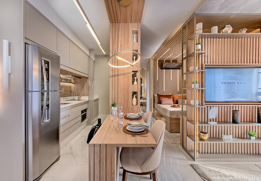Apartamento compacto – Como explorar melhor os espaços?