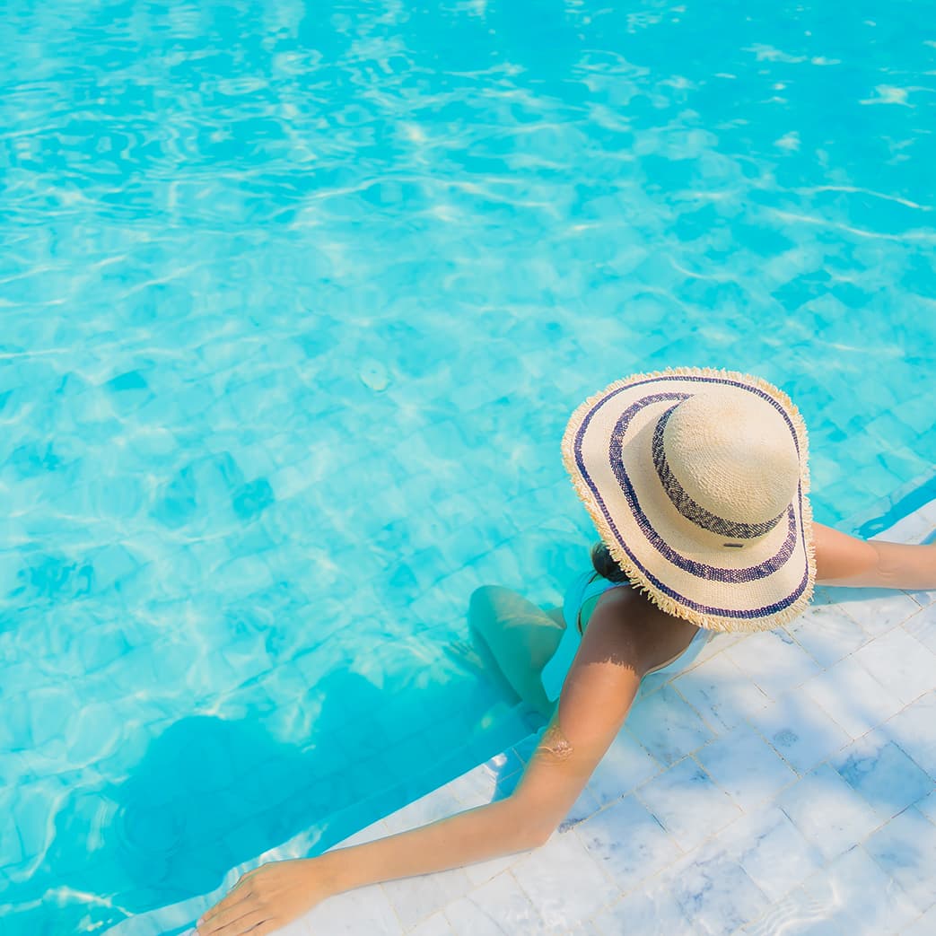 Piscinas adulto e infantil