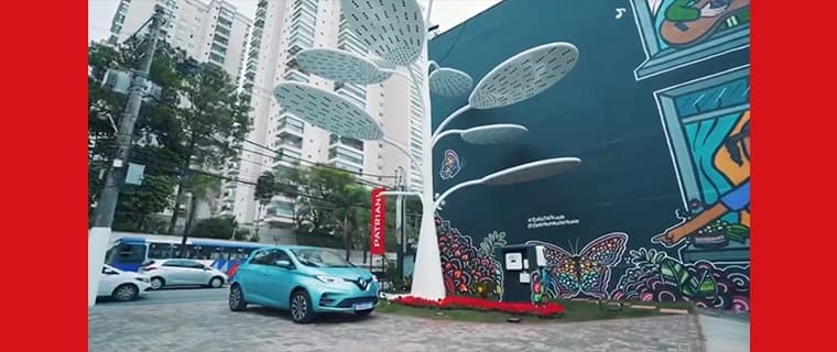 CONSTRUTORA PATRIANI é pioneira em entregar seus prédios com  um ponto de recarga para carro elétrico por apartamento